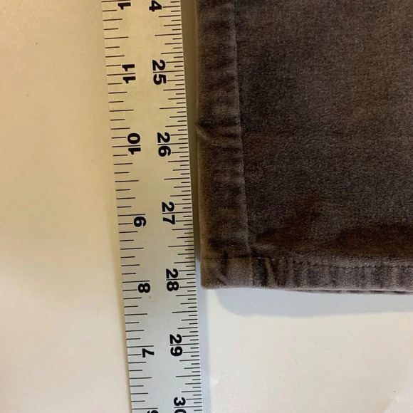 Sundance Women's Floral Velour Velvet 5 Pocket Embroidered‎ Pants Size 31 - Picture 12 of 12